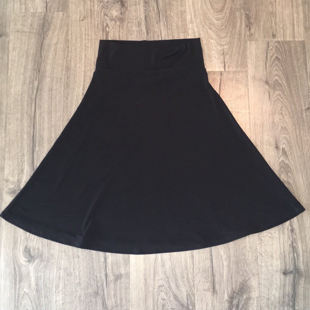 LuLaRoe Black Azure Skirt